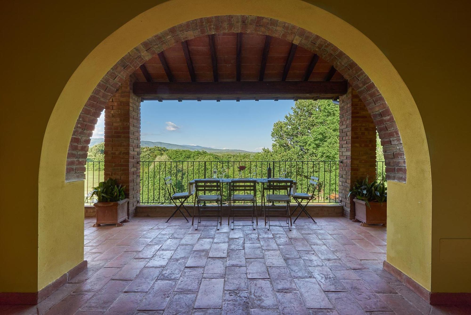 Casa Vacanze Le Fornaci Laterina Dış mekan fotoğraf